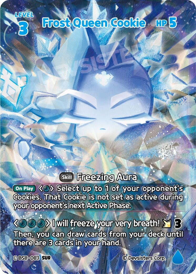 Image for Frost Queen Cookie (SUR) (BS8-083) (BS8-BS9) - CookieRun: Braverse TCG