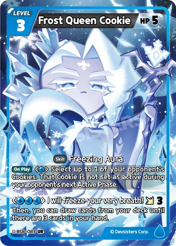 Image for Frost Queen Cookie (BS8-083) (BS8-BS9) - CookieRun: Braverse TCG