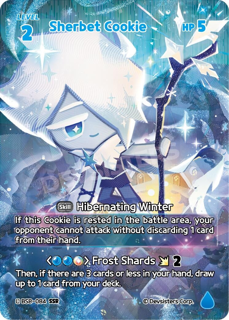 Image for Sherbet Cookie (SSR) (BS8-084) (BS8-BS9) - CookieRun: Braverse TCG