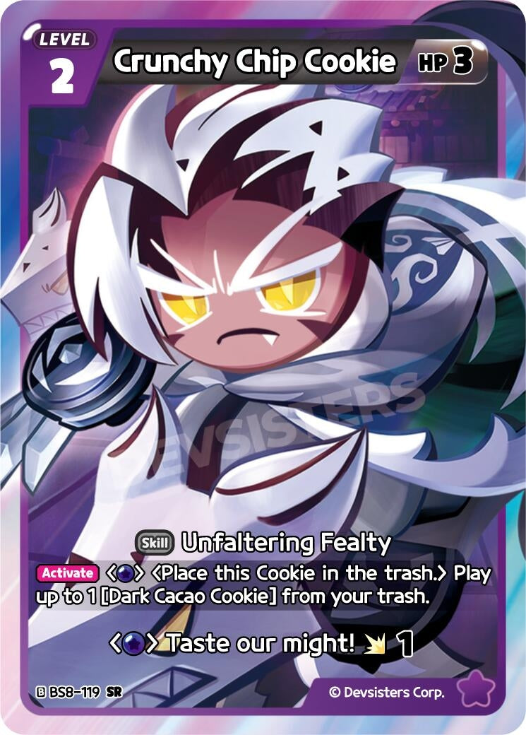 Image for Crunchy Chip Cookie (BS8-119) (BS8-BS9) - CookieRun: Braverse TCG