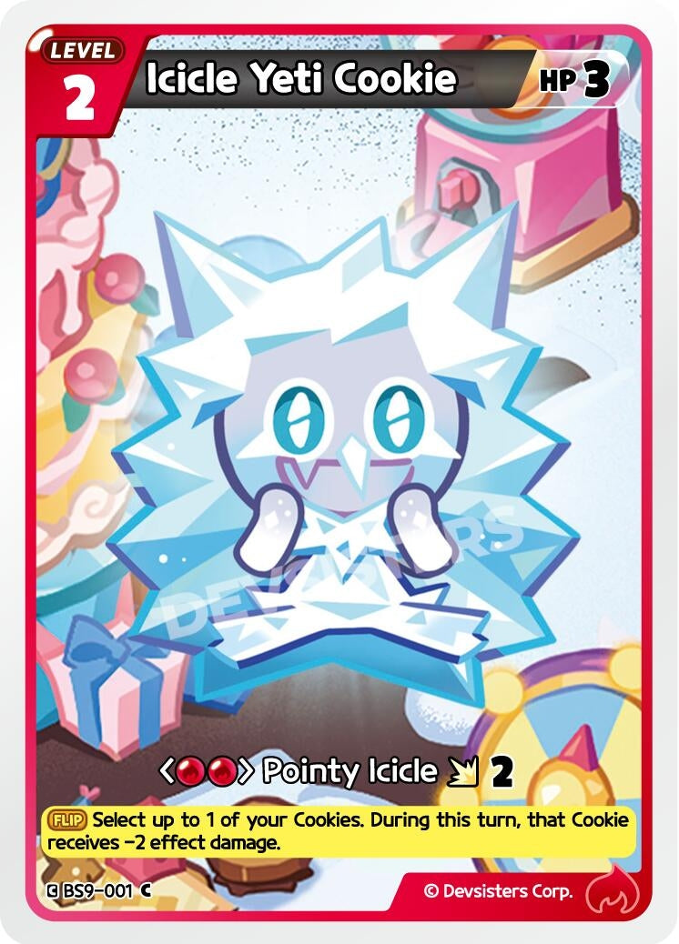 Image for Icicle Yeti Cookie (Ver. 1) (BS9-001) (BS8-BS9) - CookieRun: Braverse TCG