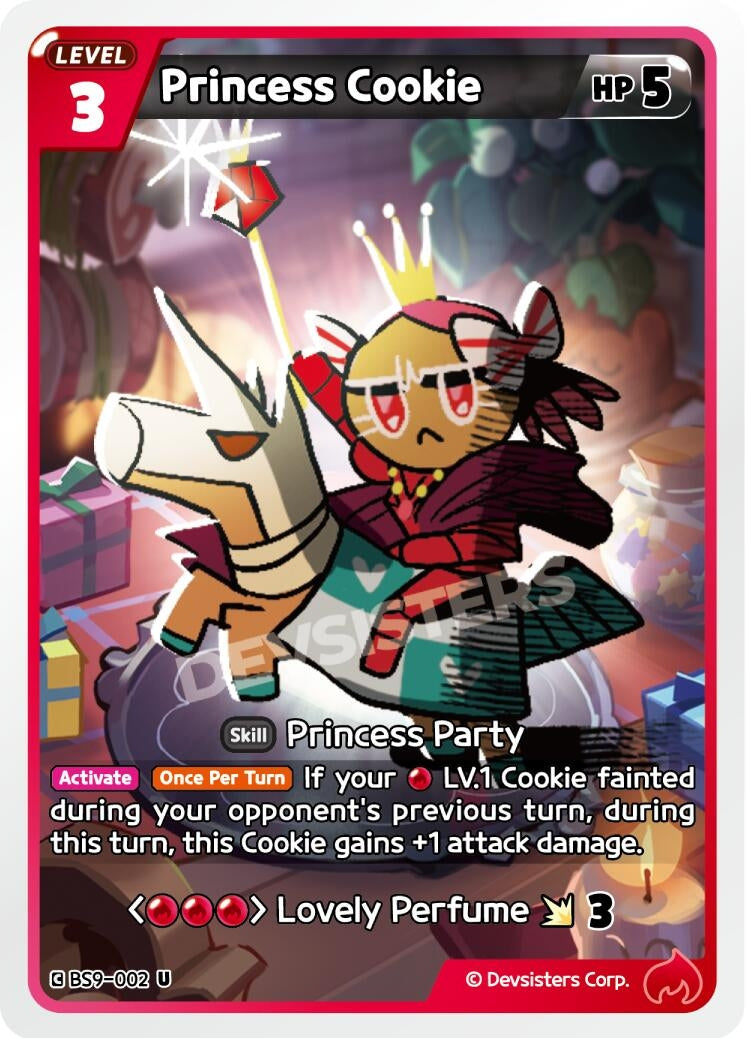 Image for Princess Cookie (Ver. 2) (BS9-002) (BS8-BS9) - CookieRun: Braverse TCG
