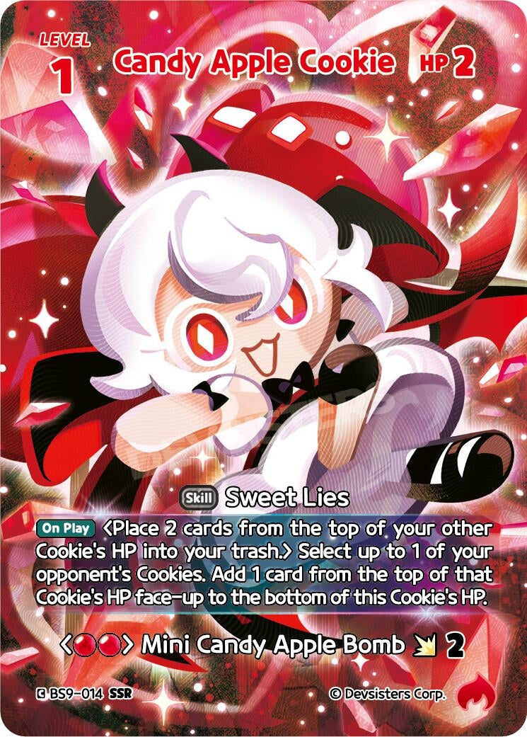 Image for Candy Apple Cookie (SSR) (BS9-014) (BS8-BS9) - CookieRun: Braverse TCG