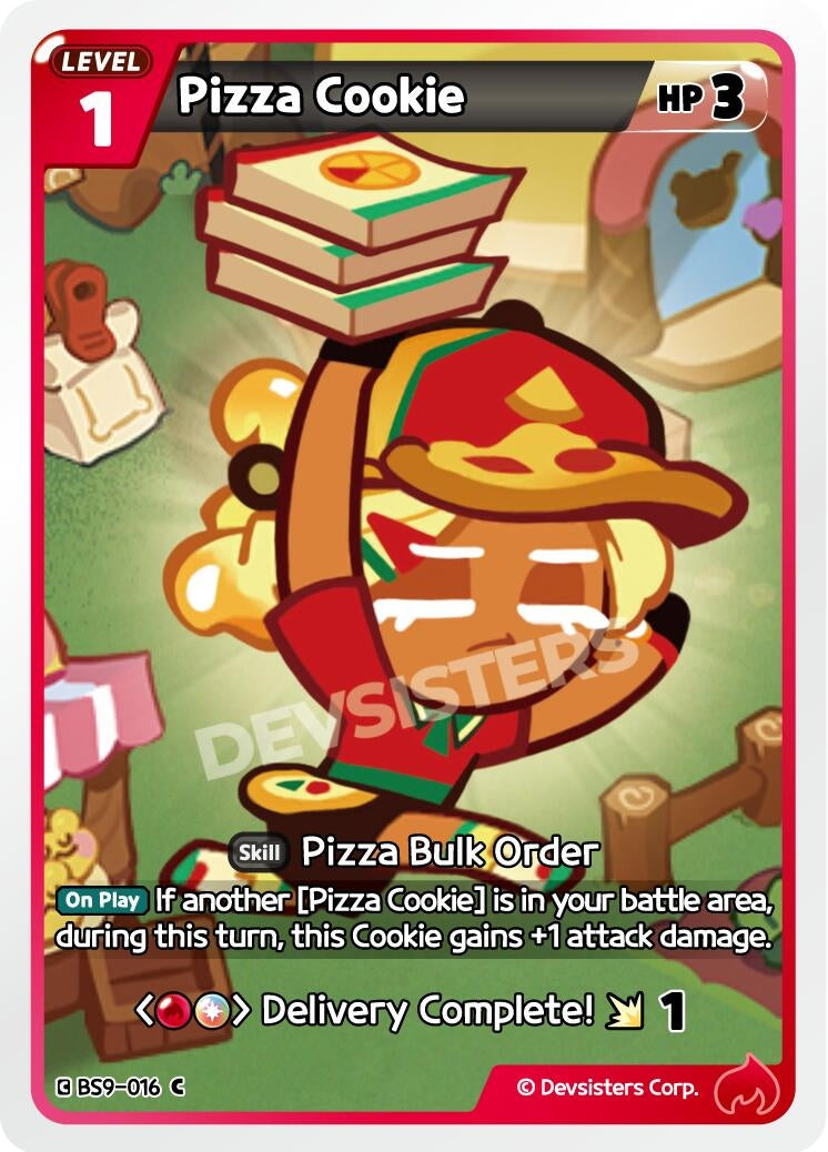 Image for Pizza Cookie (BS9-016) (BS8-BS9) - CookieRun: Braverse TCG