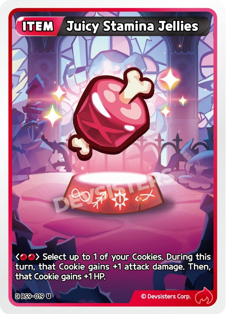 Image for Juicy Stamina Jellies (BS9-019) (BS8-BS9) - CookieRun: Braverse TCG
