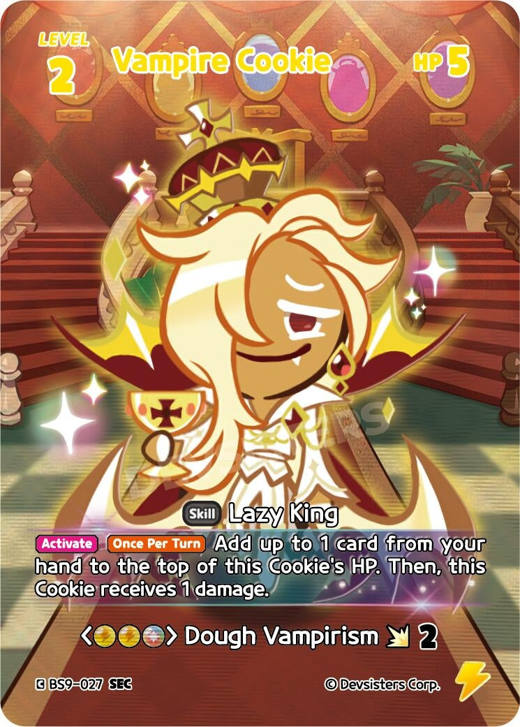 Image for Vampire Cookie (SEC) (BS9-027) (BS8-BS9) - CookieRun: Braverse TCG