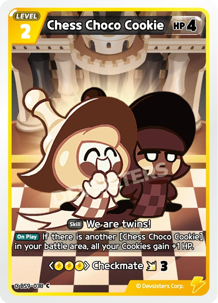 Image for Chess Choco Cookie (BS9-038) (BS8-BS9) - CookieRun: Braverse TCG
