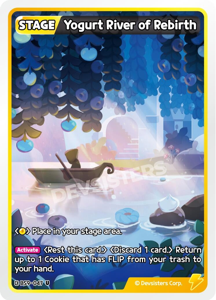 Image for Yogurt River of Rebirth (BS9-047) (BS8-BS9) - CookieRun: Braverse TCG