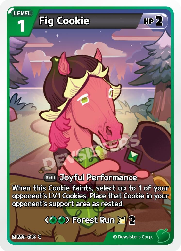 Image for Fig Cookie (Ver. 2) (BS9-049) (BS8-BS9) - CookieRun: Braverse TCG