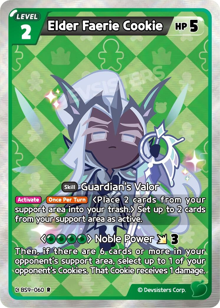 Image for Elder Faerie Cookie (Ver. 2) (BS9-060) (BS8-BS9) - CookieRun: Braverse TCG