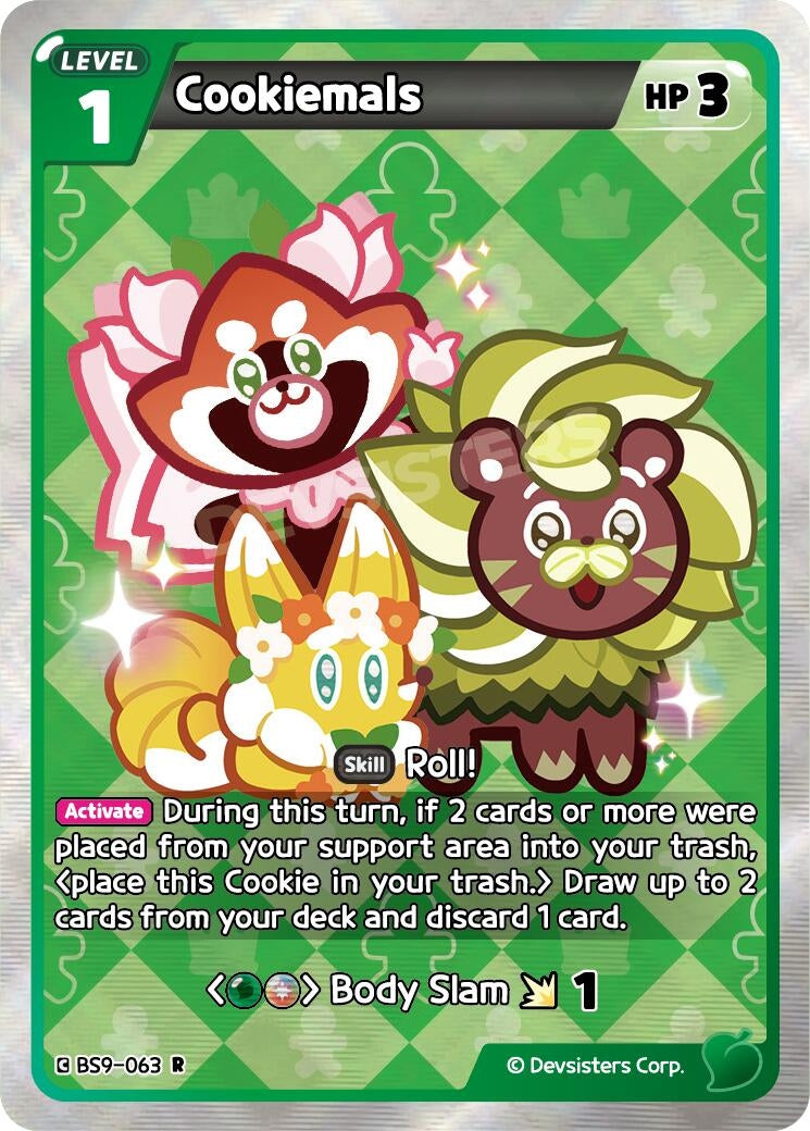 Image for Cookiemals (BS9-063) (BS8-BS9) - CookieRun: Braverse TCG