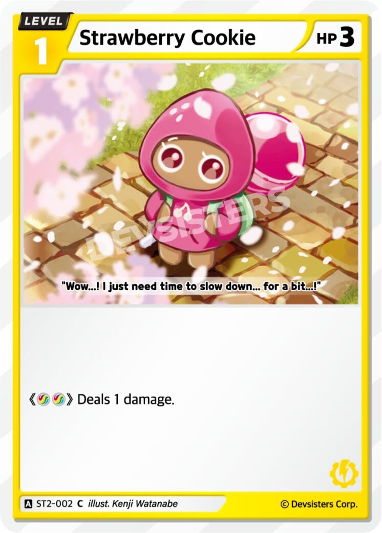 Image for Strawberry Cookie (ST2-002) (ST1-ST5) - CookieRun: Braverse TCG