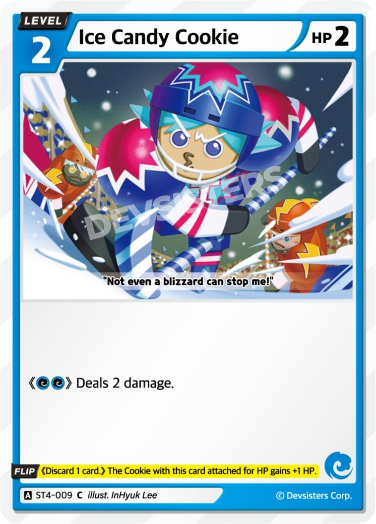 Image for Ice Candy Cookie (ST4-009) (ST1-ST5) - CookieRun: Braverse TCG