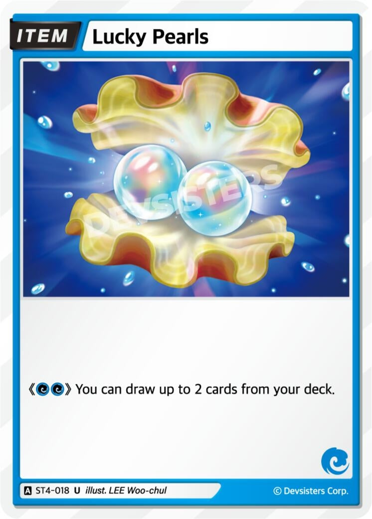 Image for Lucky Pearls (ST4-018) (ST1-ST5) - CookieRun: Braverse TCG