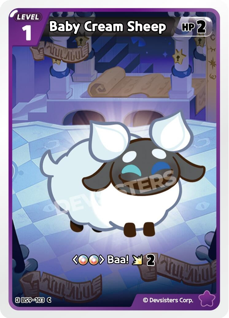 Image for Baby Cream Sheep (BS9-103) (BS8-BS9) - CookieRun: Braverse TCG