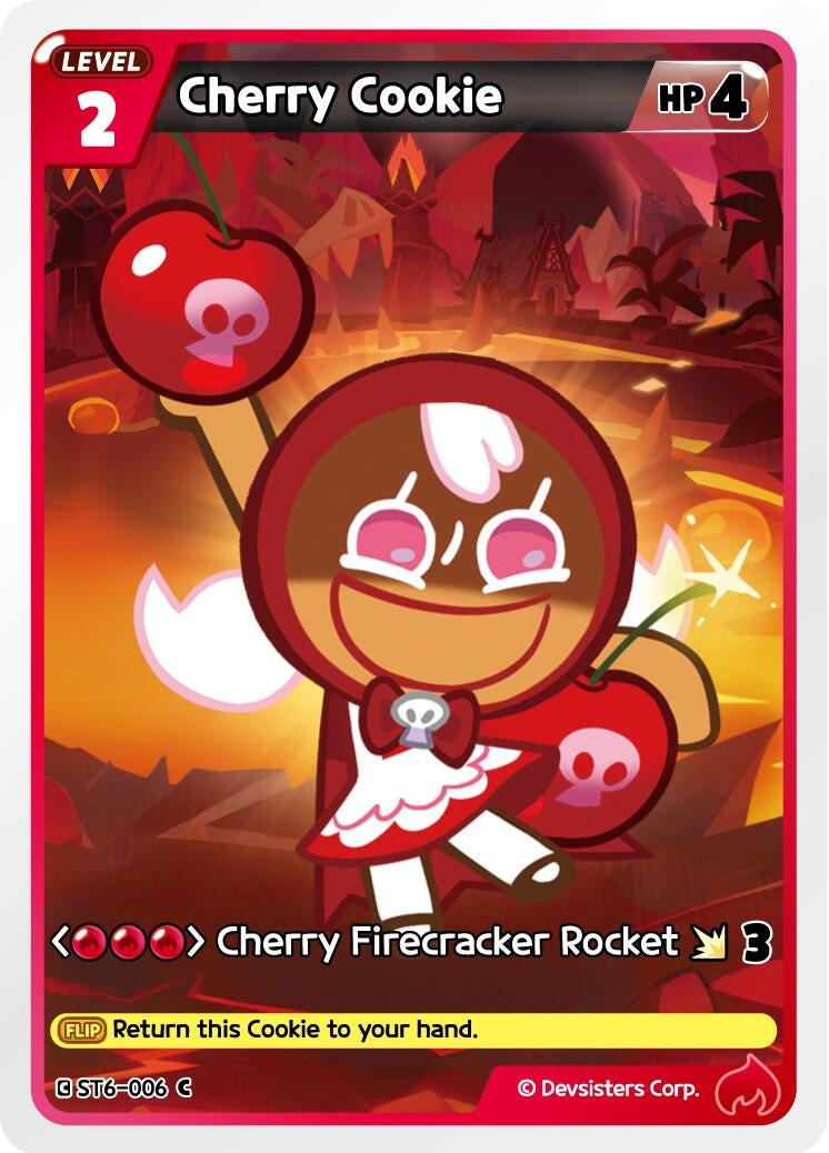 Image for Cherry Cookie (ST6-006) (ST6-ST10) - CookieRun: Braverse TCG
