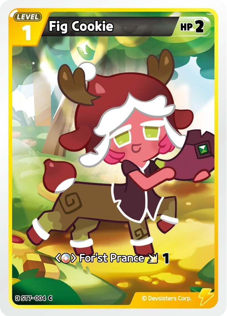 Image for Fig Cookie (ST7-004) (ST6-ST10) - CookieRun: Braverse TCG