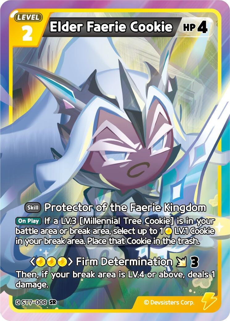 Image for Elder Faerie Cookie (ST7-008) (ST6-ST10) - CookieRun: Braverse TCG