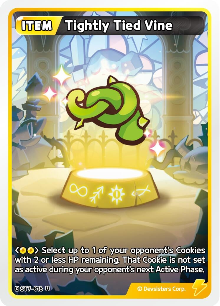 Image for Tightly Tied Vine (ST7-016) (ST6-ST10) - CookieRun: Braverse TCG