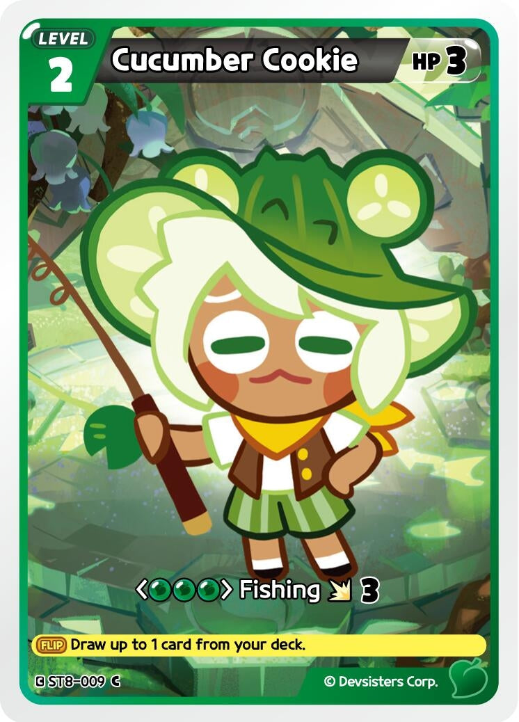 Image for Cucumber Cookie (ST8-009) (ST6-ST10) - CookieRun: Braverse TCG