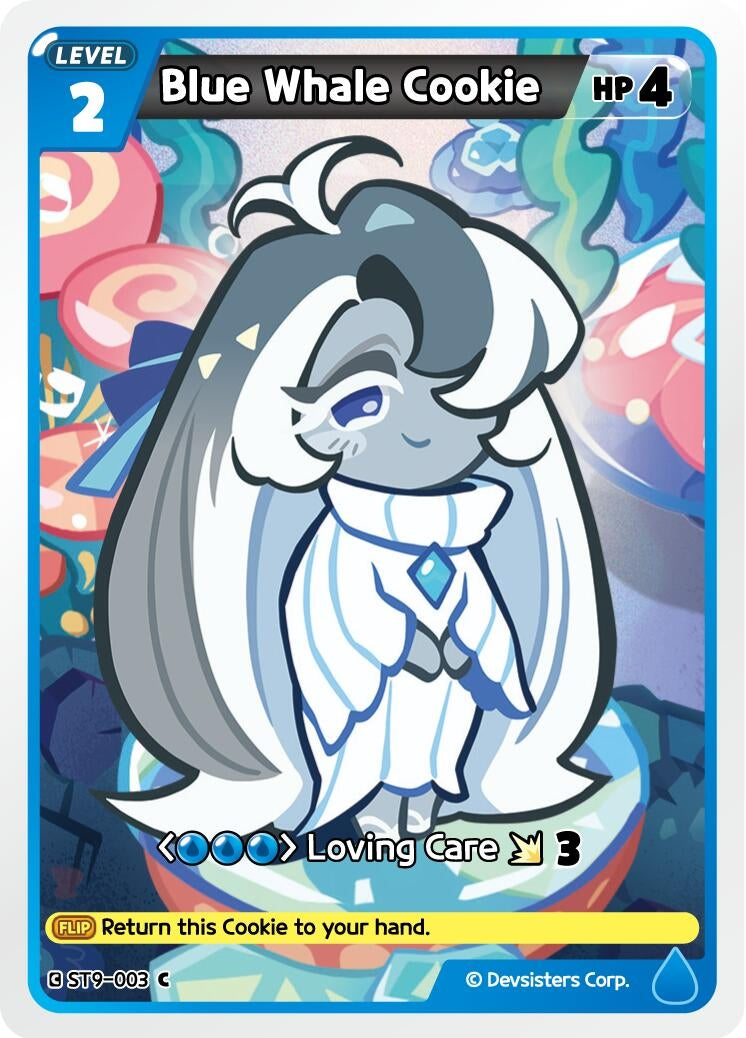 Image for Blue Whale Cookie (ST9-003) (ST6-ST10) - CookieRun: Braverse TCG