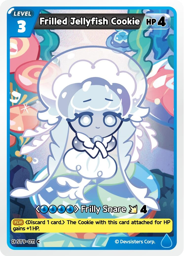 Image for Frilled Jellyfish Cookie (ST9-011) (ST6-ST10) - CookieRun: Braverse TCG