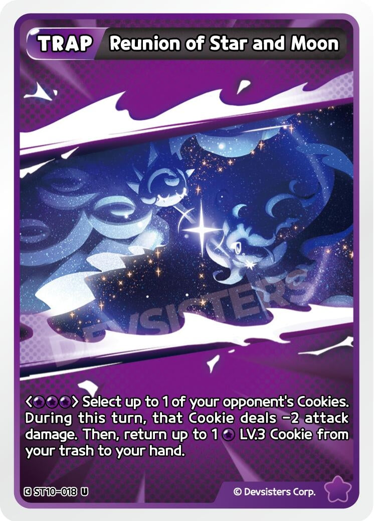 Image for Reunion of Star and Moon (ST10-018) (ST6-ST10) - CookieRun: Braverse TCG