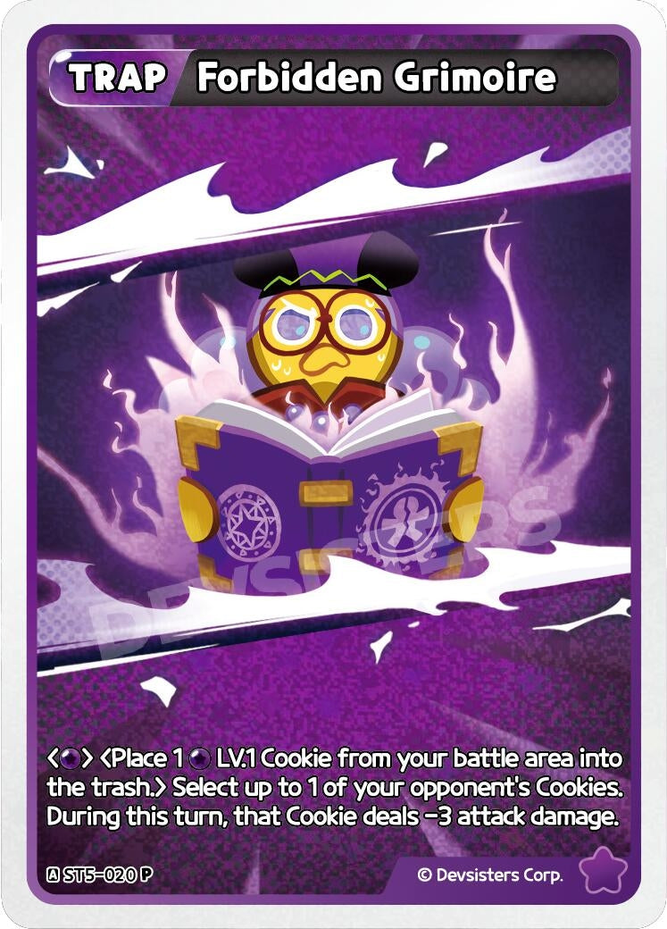 Image for Forbidden Grimoire (ST5-020) (P) - CookieRun: Braverse TCG