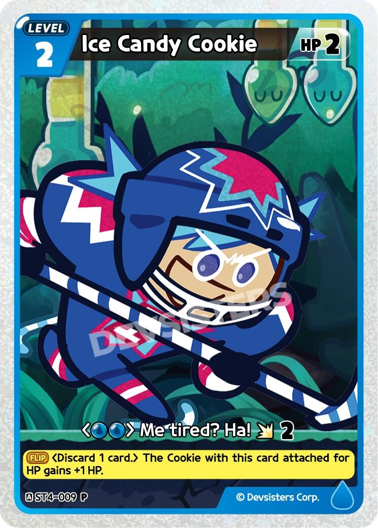 Image for Ice Candy Cookie (ST4-009) (P) - CookieRun: Braverse TCG