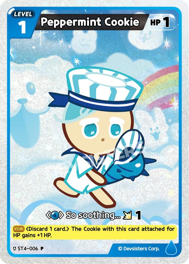 Image for Peppermint Cookie (ST4-006) (P) - CookieRun: Braverse TCG