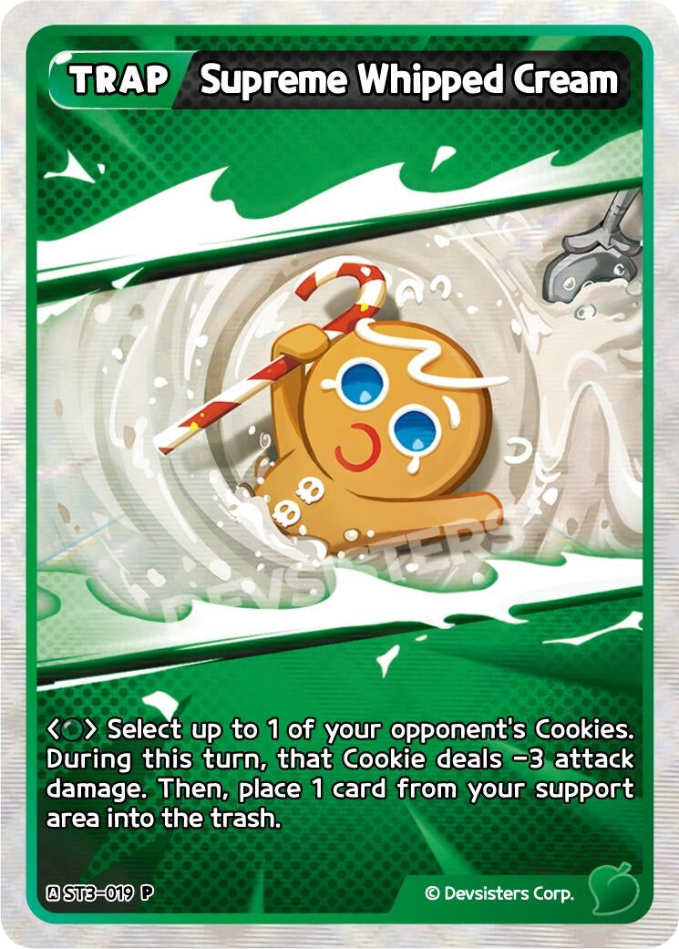 Image for Supreme Whipped Cream (ST3-019) (P) - CookieRun: Braverse TCG