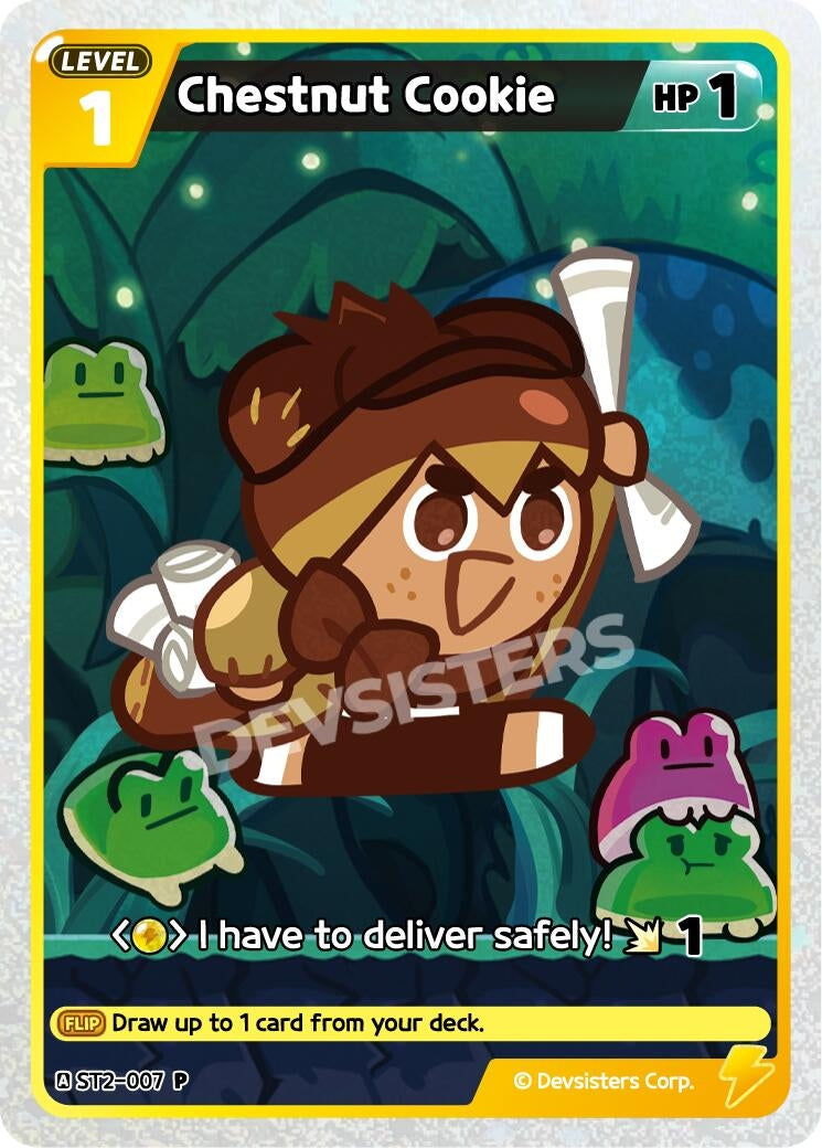 Image for Chestnut Cookie (ST2-007) (ST2-007) (P) - CookieRun: Braverse TCG