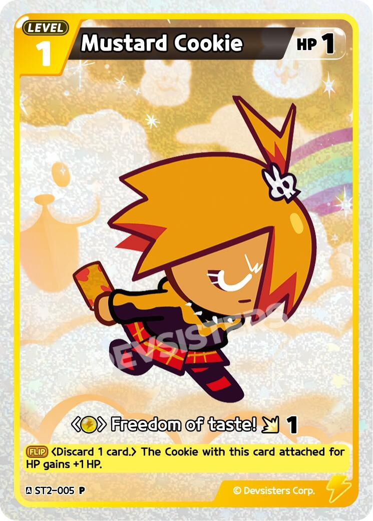 Image for Mustard Cookie (005) (ST2-005) (P) - CookieRun: Braverse TCG