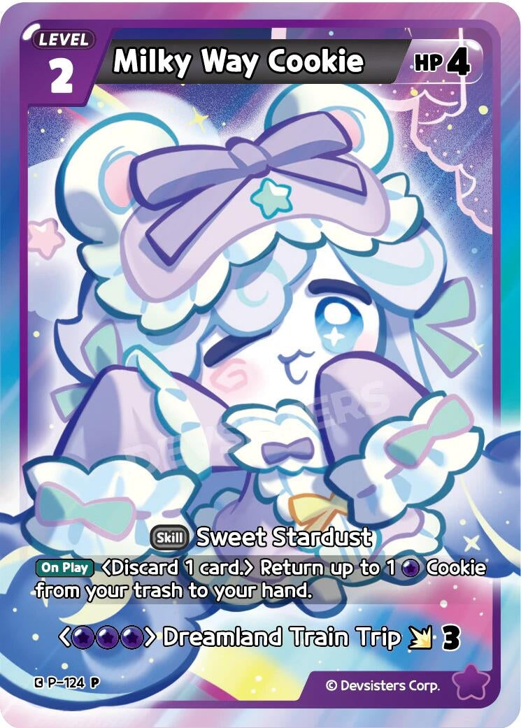 Image for Milky Way Cookie (124) (P-124) (P) - CookieRun: Braverse TCG