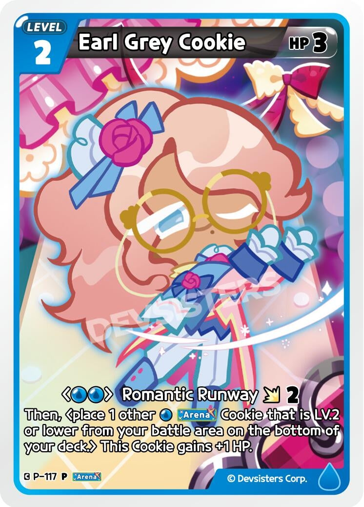 Image for Earl Grey Cookie (117) (P-117) (P) - CookieRun: Braverse TCG