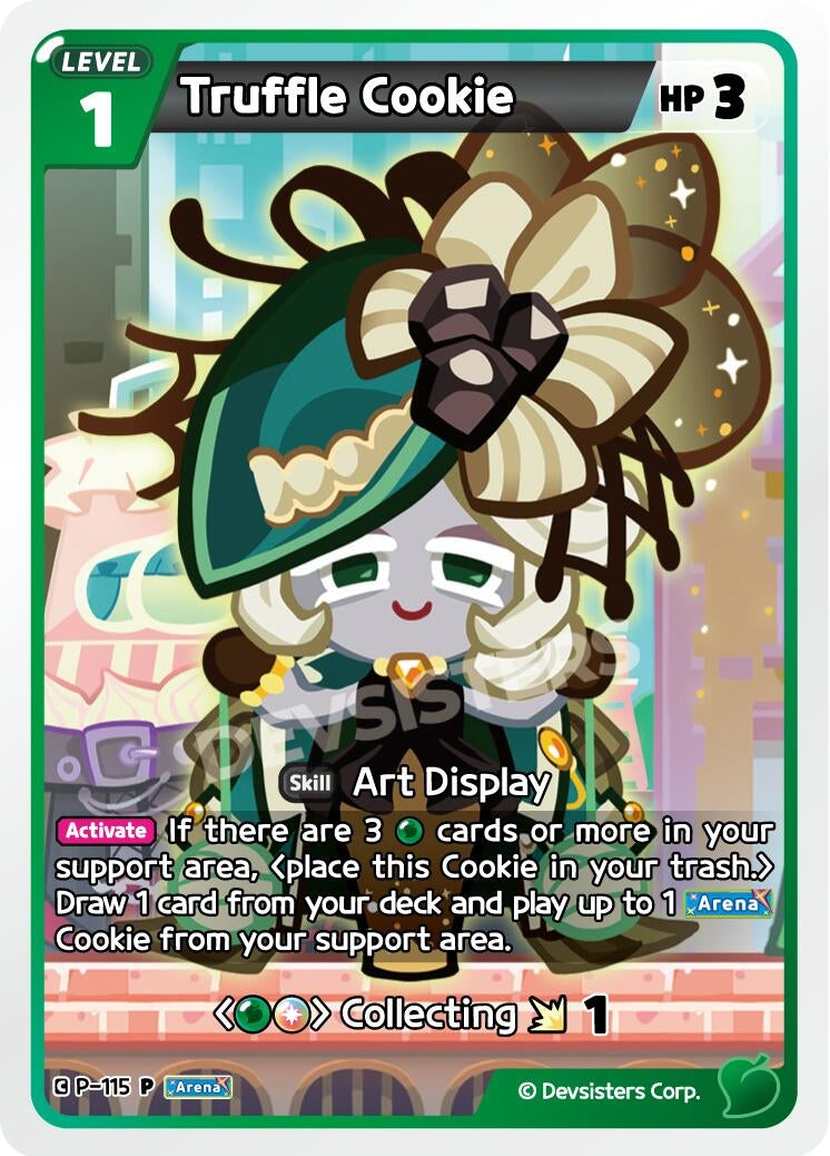 Image for Truffle Cookie (P-115) (P) - CookieRun: Braverse TCG