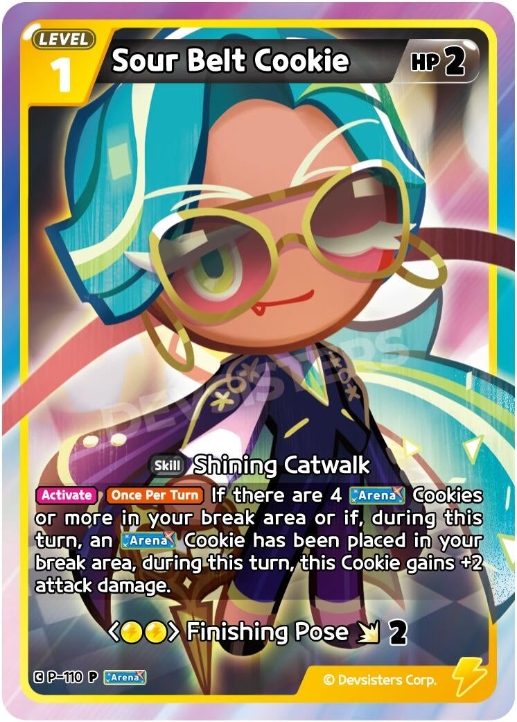 Image for Sour Belt Cookie (110) (P-110) (P) - CookieRun: Braverse TCG