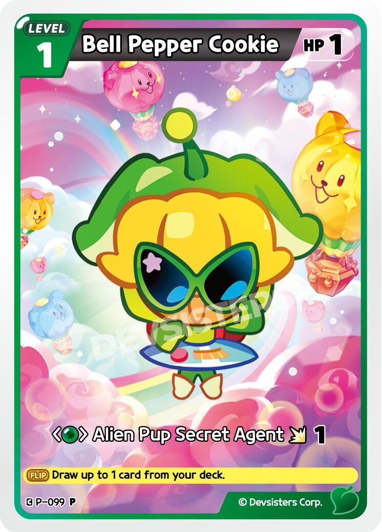 Image for Bell Pepper Cookie (P-099) (P) - CookieRun: Braverse TCG