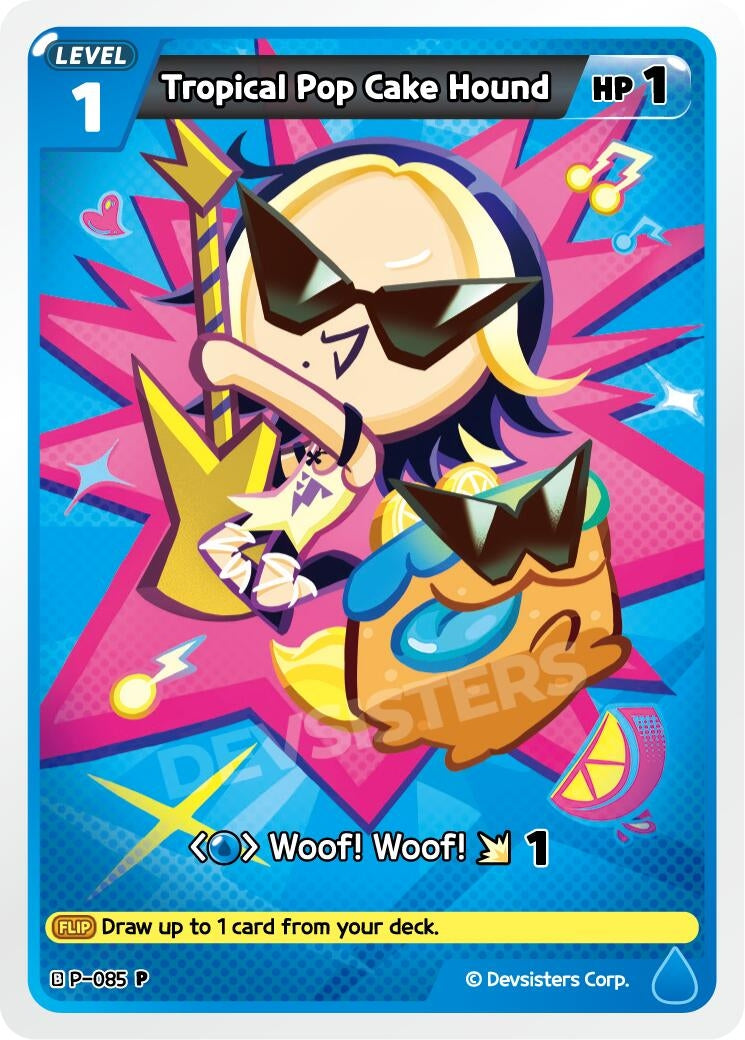 Image for Tropical Pop Cake Hound (P-085) (P) - CookieRun: Braverse TCG