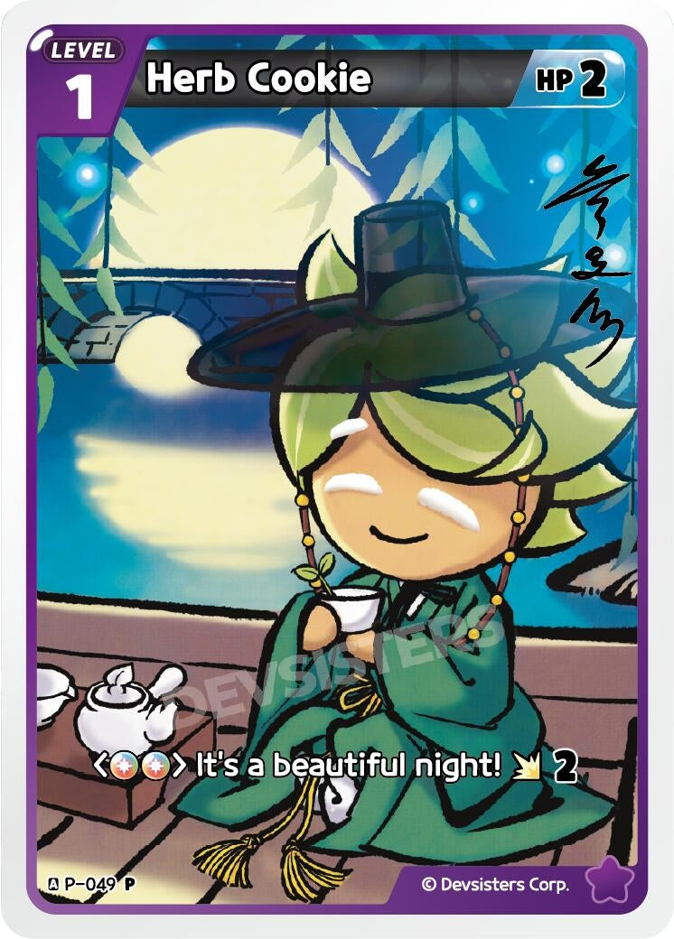 Image for Herb Cookie (P-049) (P-049) (P) - CookieRun: Braverse TCG