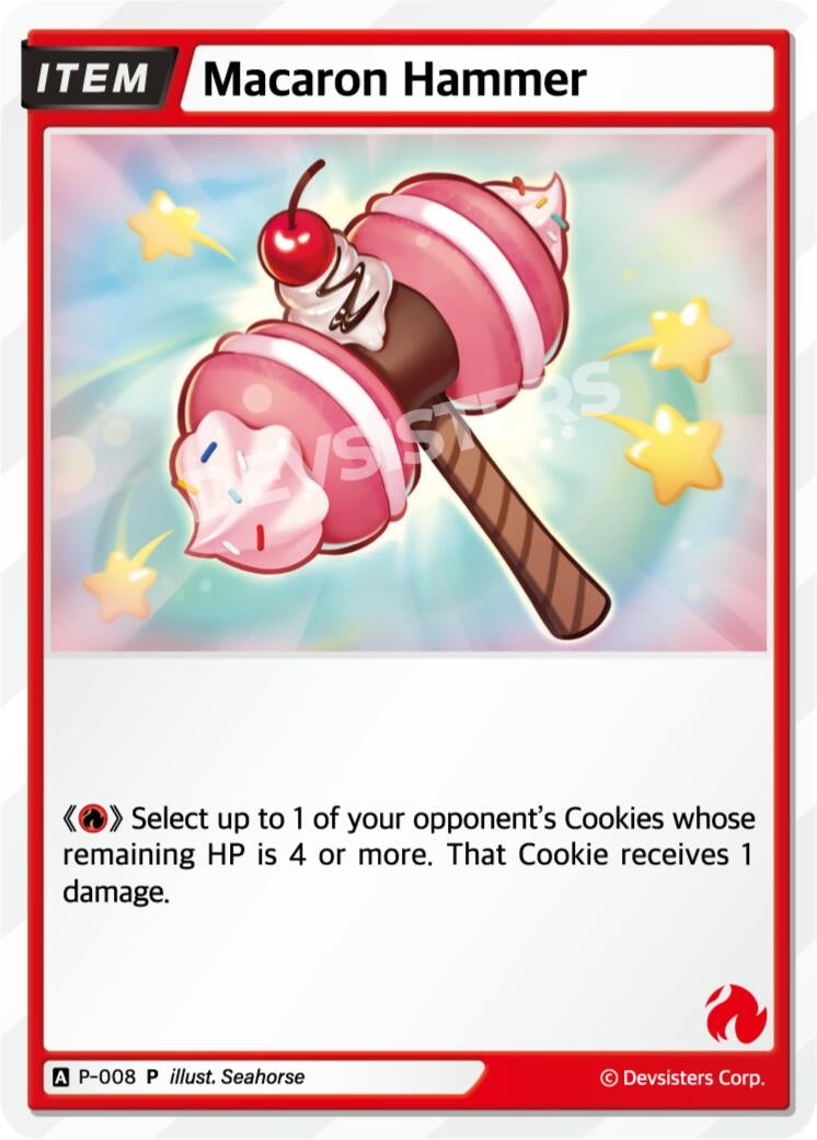 Image for Macaron Hammer (P-008) (P) - CookieRun: Braverse TCG