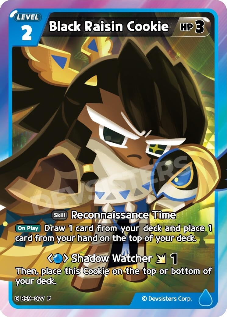 Image for Black Raisin Cookie (BS9-077) (P) - CookieRun: Braverse TCG