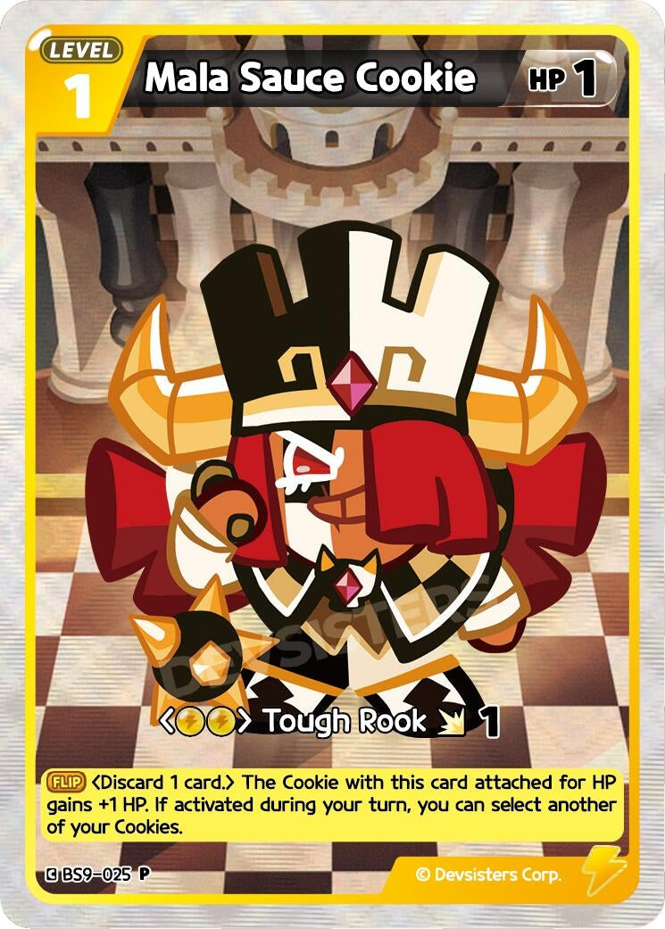 Image for Mala Sauce Cookie (025) (BS9-025) (P) - CookieRun: Braverse TCG