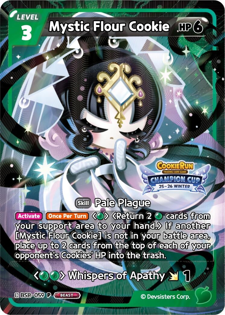 Image for Mystic Flour Cookie (BS8-059) (P) - CookieRun: Braverse TCG