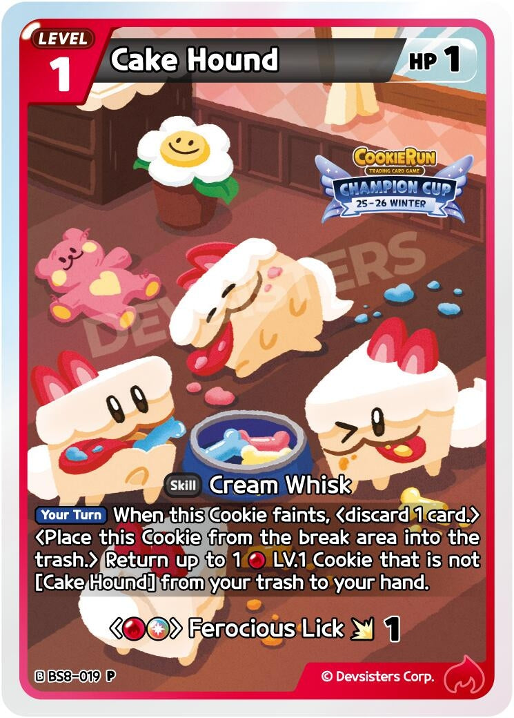 Image for Cake Hound (BS8-019) (P) - CookieRun: Braverse TCG