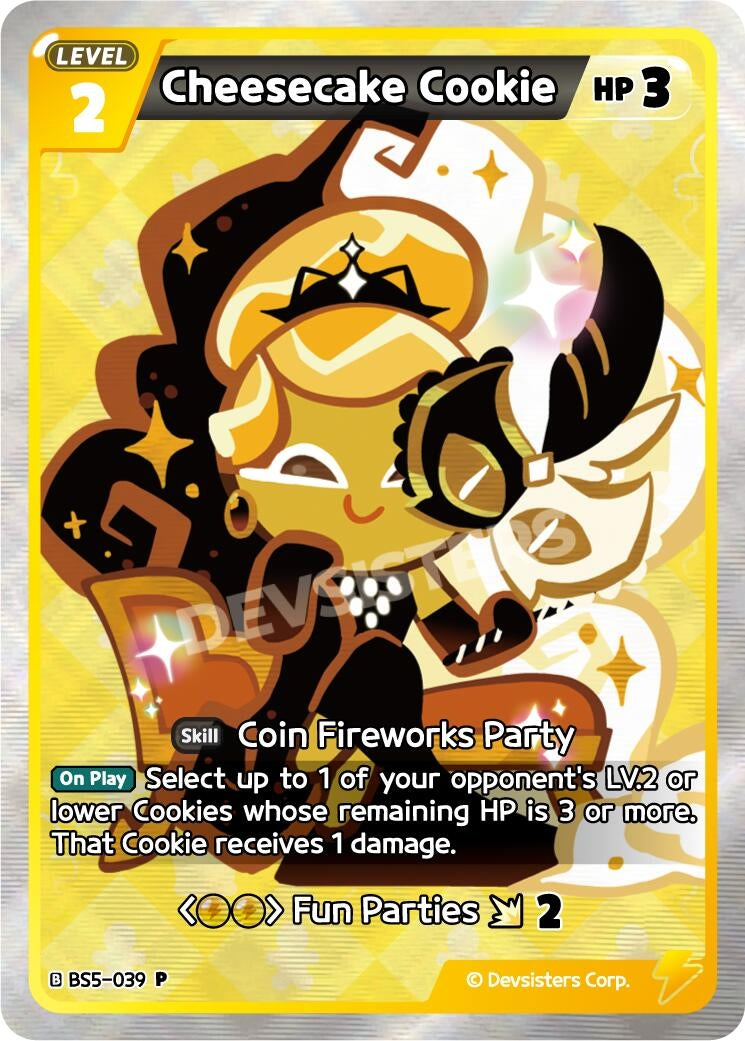 Image for Cheesecake Cookie (BS5-039) (P) - CookieRun: Braverse TCG