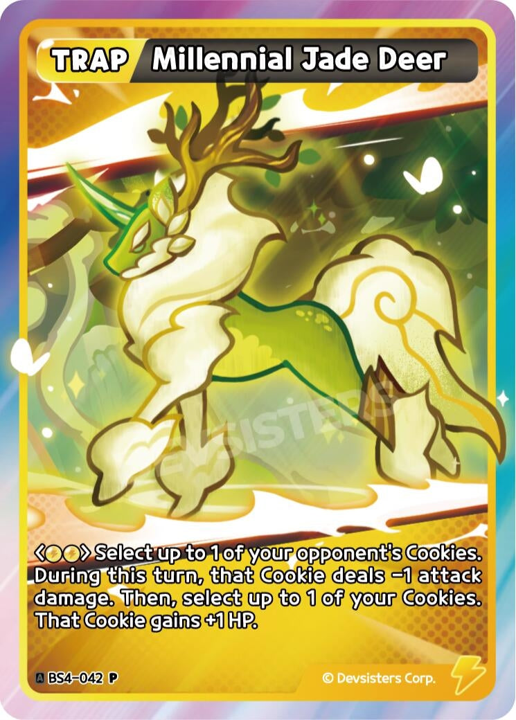 Image for Millennial Jade Deer (BS4-042) (P) - CookieRun: Braverse TCG