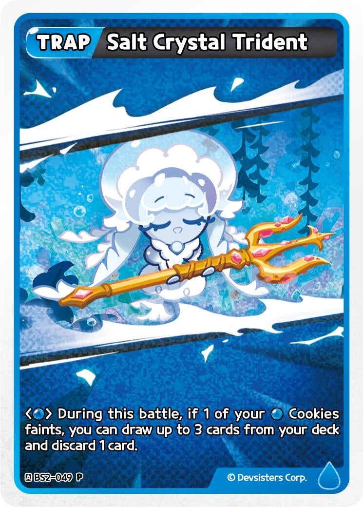 Image for Salt Crystal Trident (BS2-049) (P) - CookieRun: Braverse TCG
