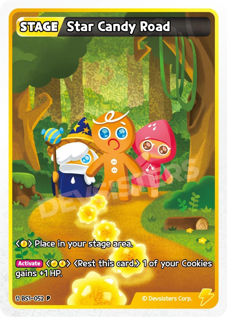 Image for Star Candy Road (BS1-052) (P) - CookieRun: Braverse TCG