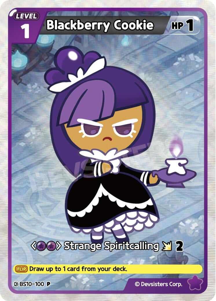 Image for Blackberry Cookie (100) (BS10-100) (P) - CookieRun: Braverse TCG